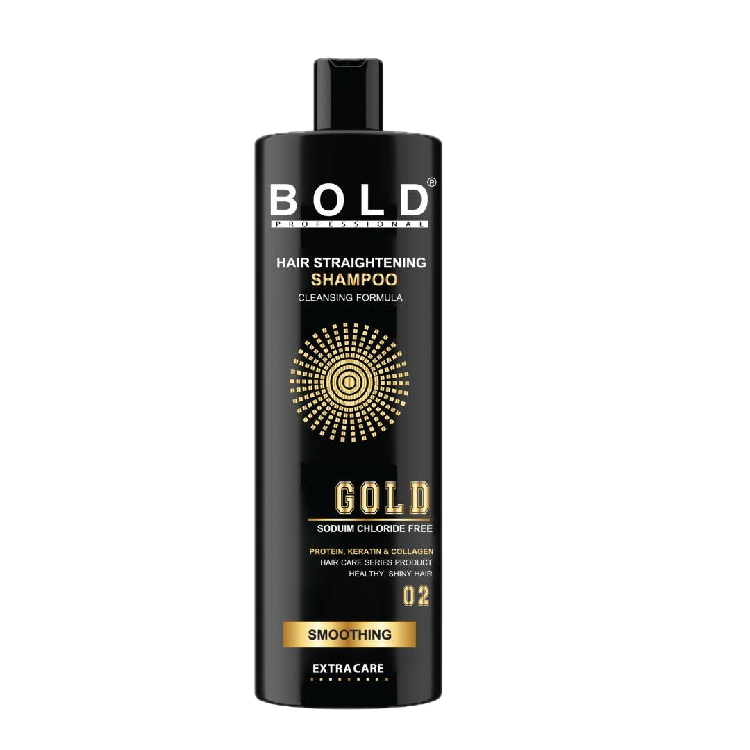 Hair Straightening Shampoo Gold 02 – Smoothing Extra Care