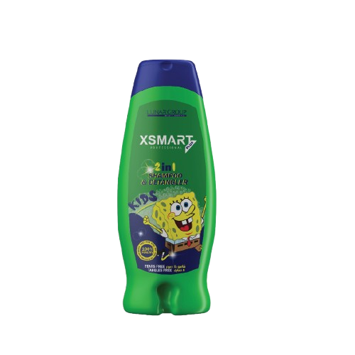 Kids 2 in 1 Shampoo & Detangler – Spongebob Edition