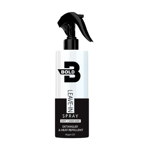 Leave-In Spray – Argan Oil Detangler & Heat Repellent