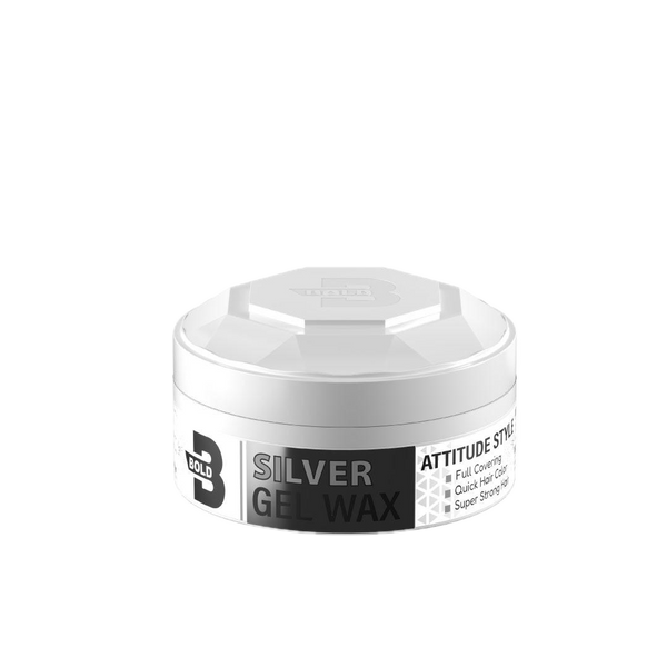 Silver Gel Wax Attitude Style