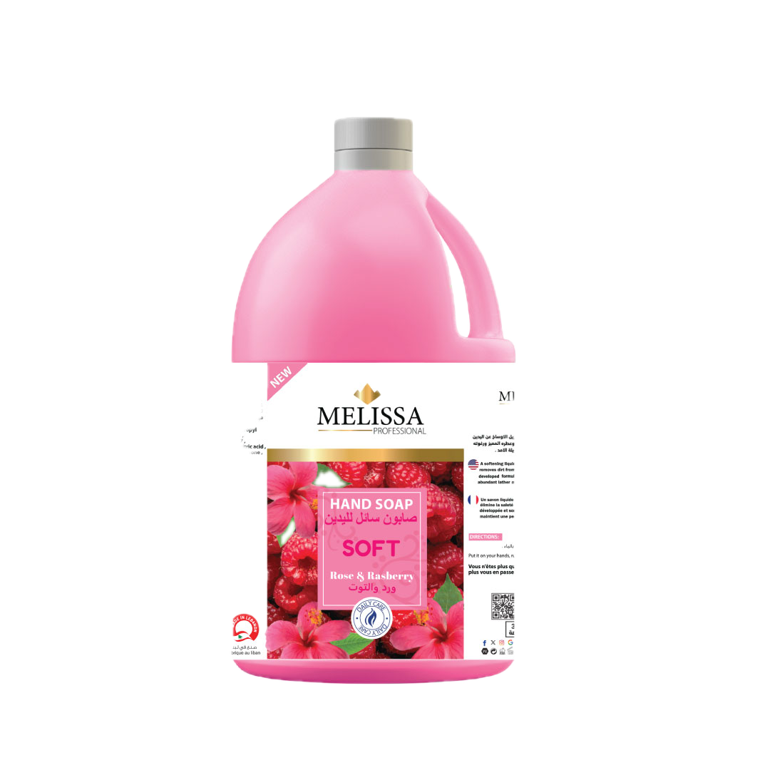 Hand Soap Soft – Rose & Raspberry