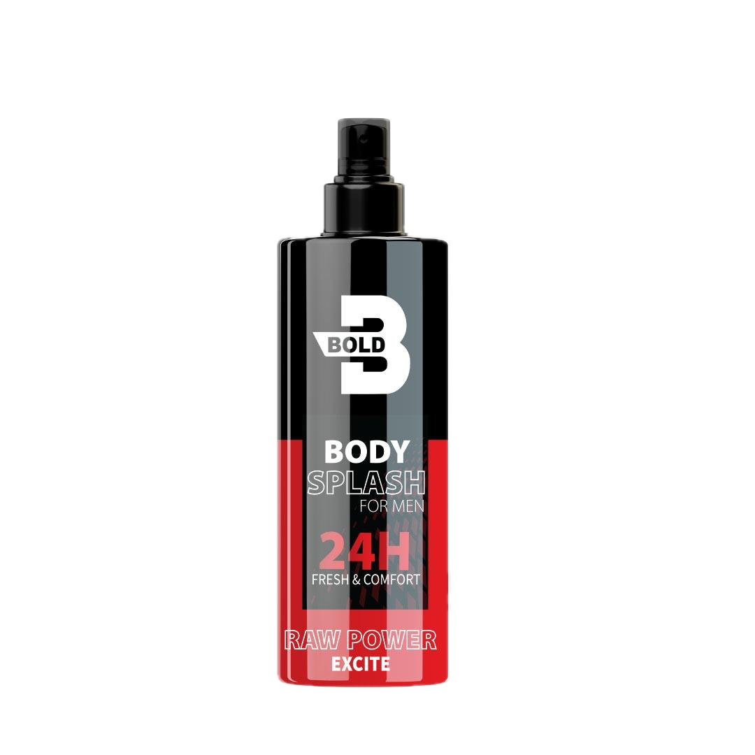 Body Splash for Men – Raw Power Excite