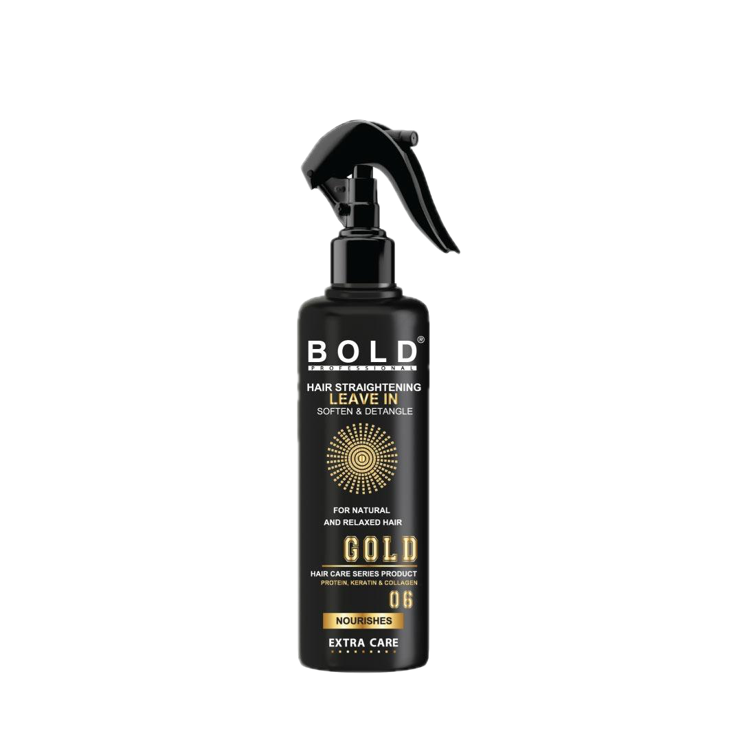 Hair Straightening Leave-In Gold 06 – Nourishes Extra Care