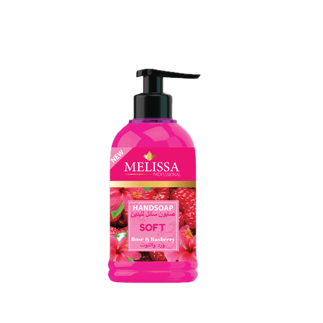 Liquid Hand Soap – ROSE & RASPBERRY – Floral Fruity Formula
