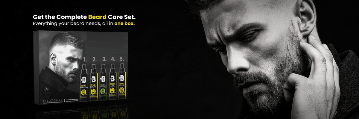 Get the complete Bold Beard Care Set - everything your beard needs, all in one box