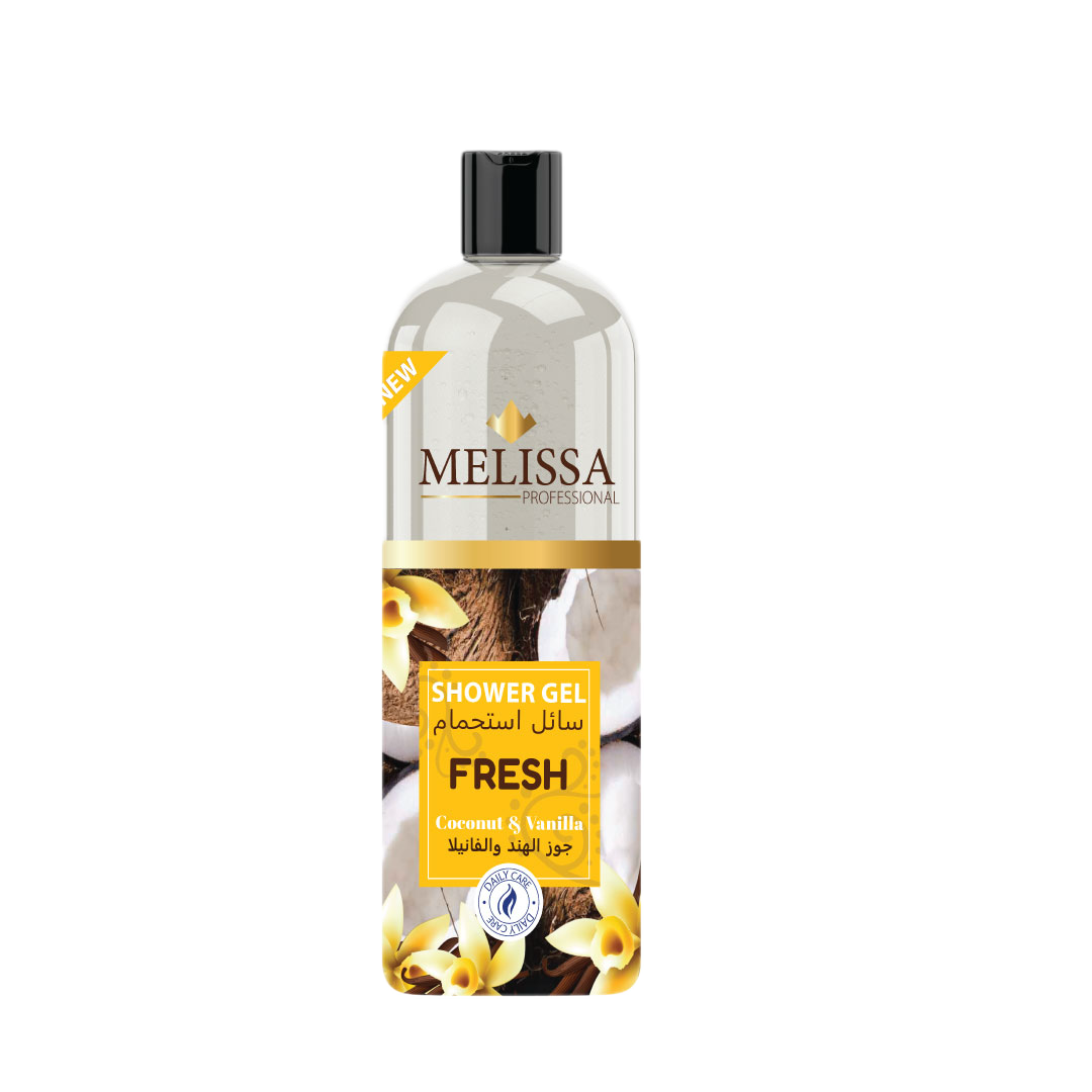 Shower Gel – COCONUT & VANILLA – Moisturizing Formula