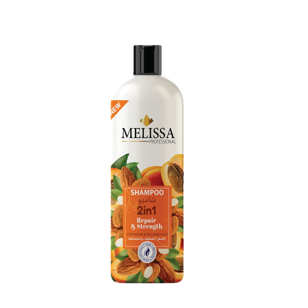 2-IN-1 SHAMPOO – REPAIR & STRENGTH – Peach & Almond