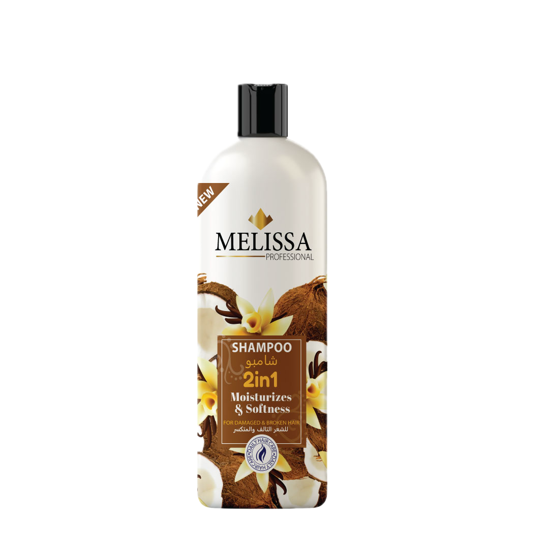 2-IN-1 SHAMPOO – MOISTURIZES & SOFTNESS – Coconut & Vanilla