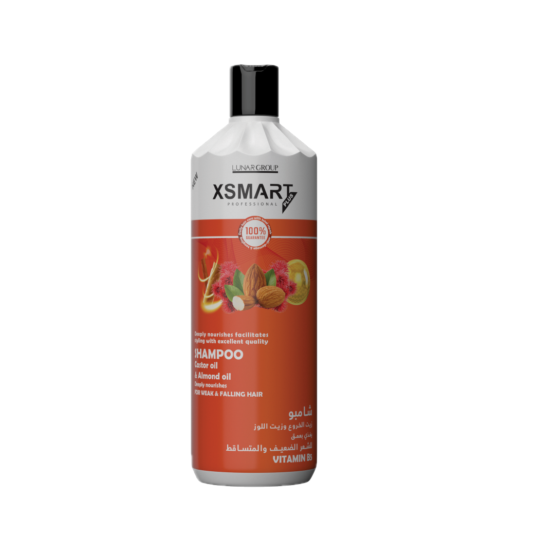 Shampoo – Castor Oil & Almond Oil for Weak & Falling Hair